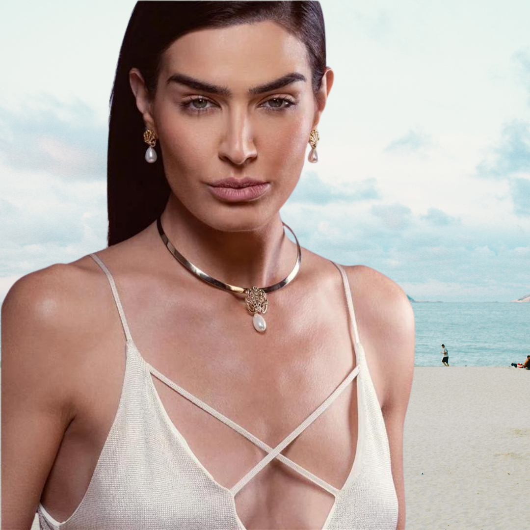 Pendientes de Perlas Maya