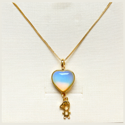 Birthstone Gemini Moonstone necklace