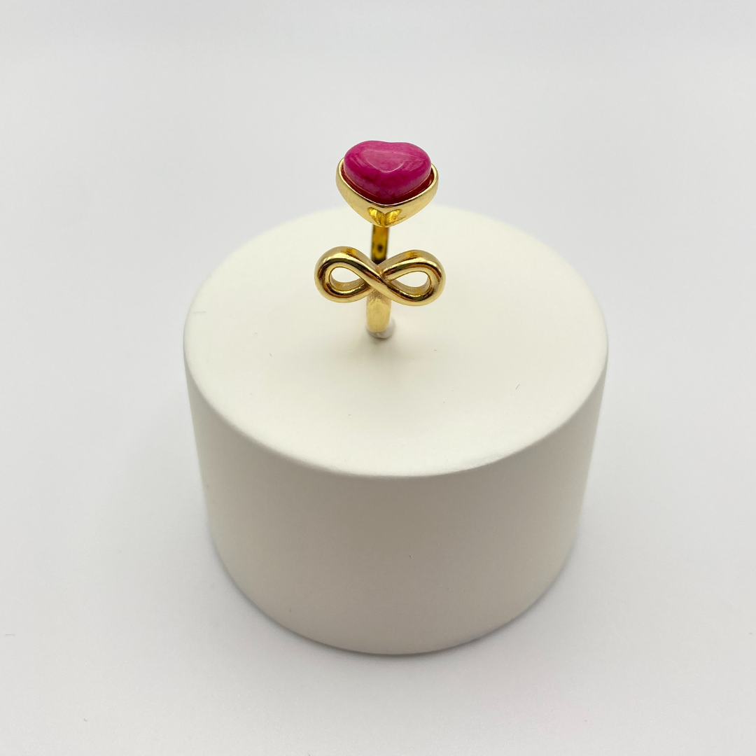 InfinityLove Pink ring