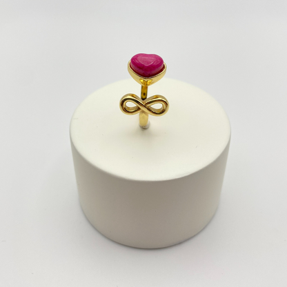 Bague InfinityLove rose