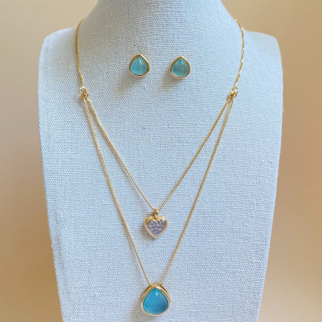 Conjunto de joyas Hasiba