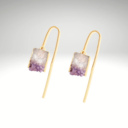 Yulia Amethyst earrings