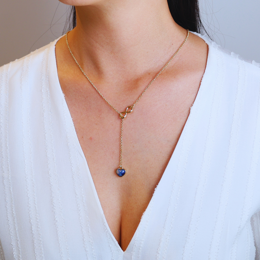 InfinityLove Blue Jewelry Set