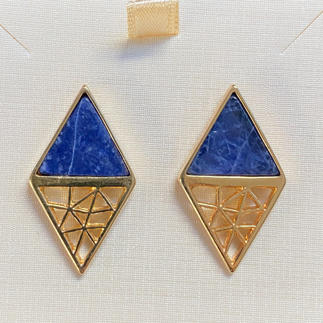 Patricia Sodalite earrings