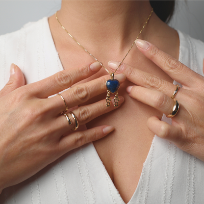 Birthstone Virgo Sodalite necklace