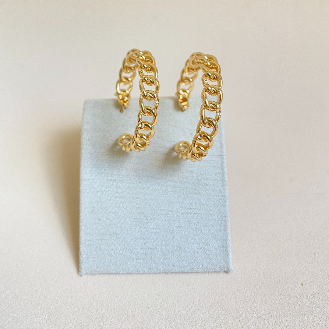 Jackie hoop earrings