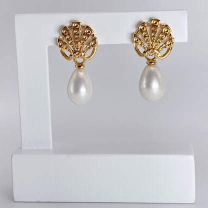 Pendientes de Perlas Maya 