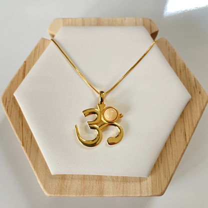 Om Yoga symbol pendant