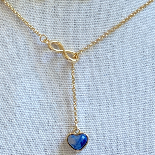 Infinitylove Blue necklace