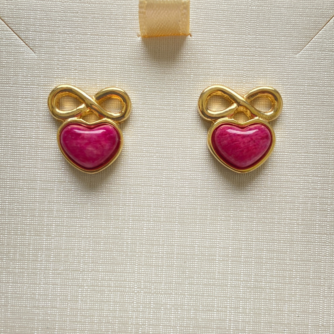 InfinityLove Pink earrings