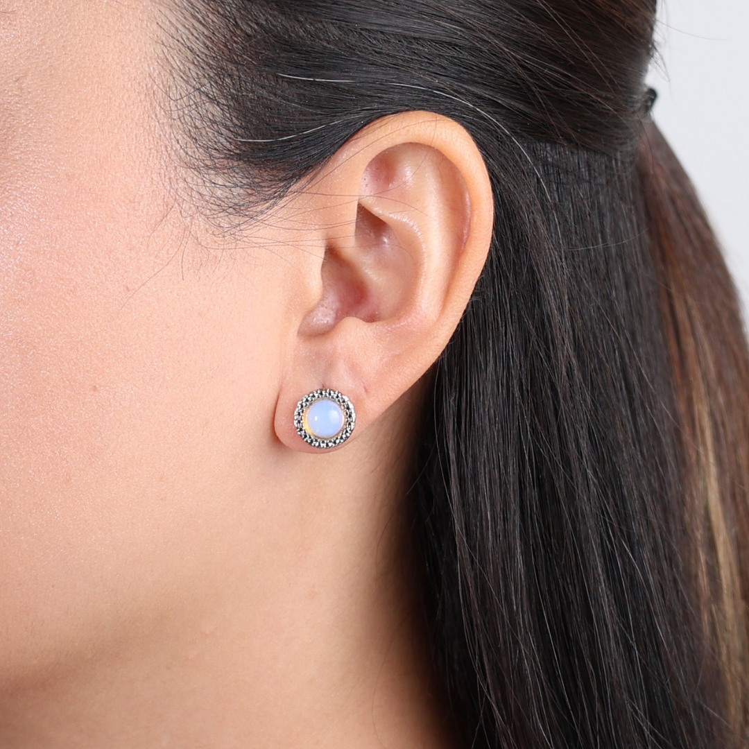 Muriel Moonstone earrings