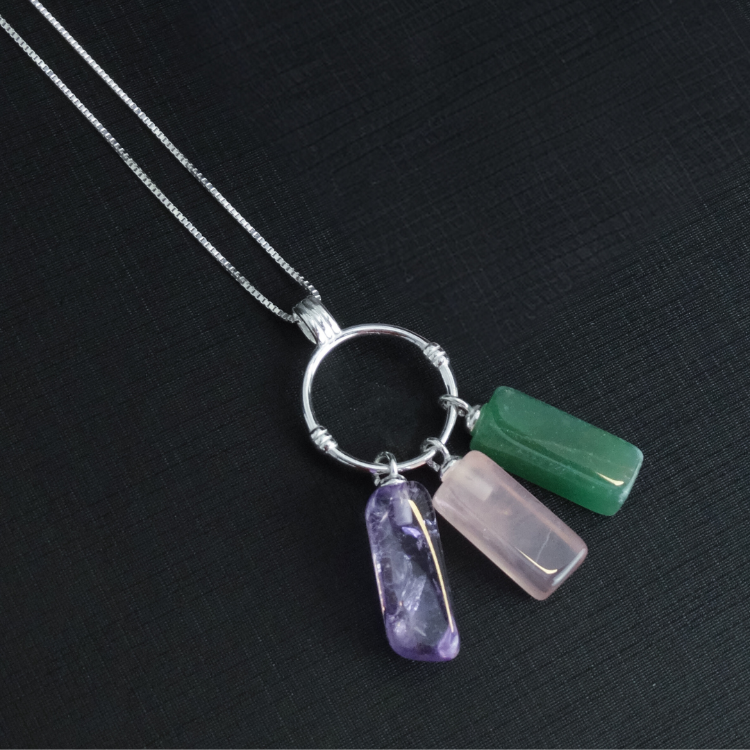 Crystal Healing pendant (Silver 925)