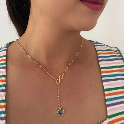 Infinitylove Blue necklace