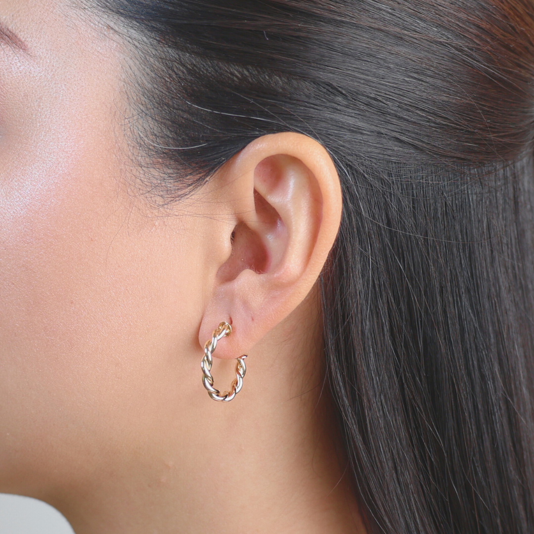 Sherine hoop earrings