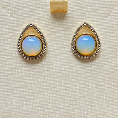 Carmen moonstone earrings