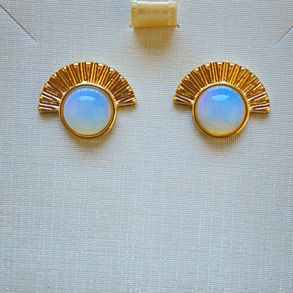 Tanya Moonstone earrings