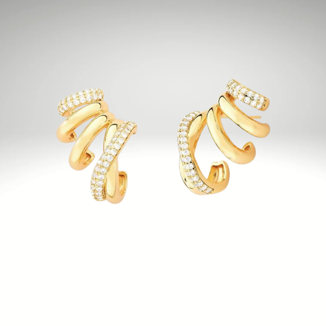 Loïc zirconias earrings