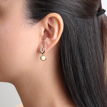 Lucy beige earrings