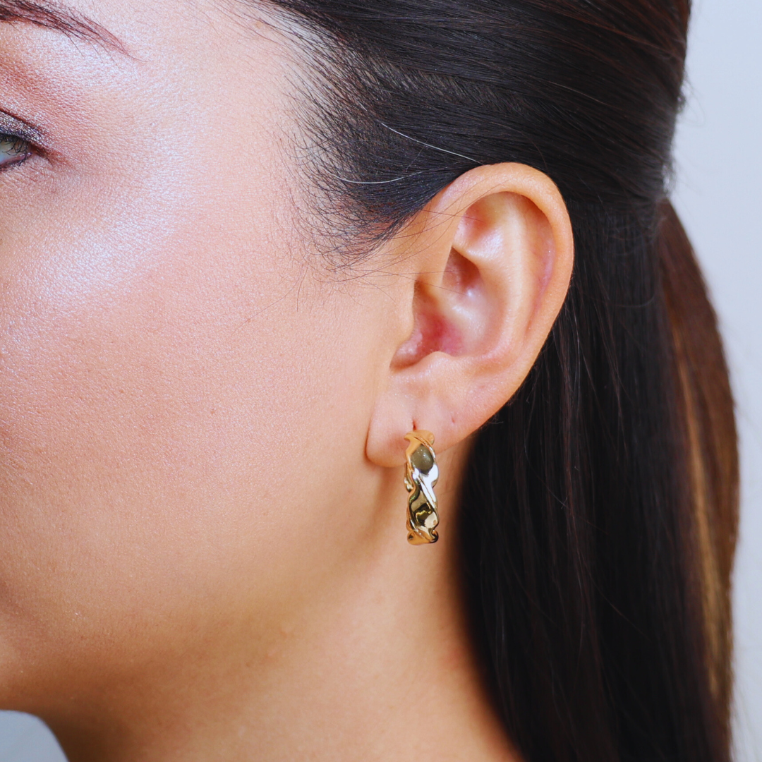 Lalita hoop earrings