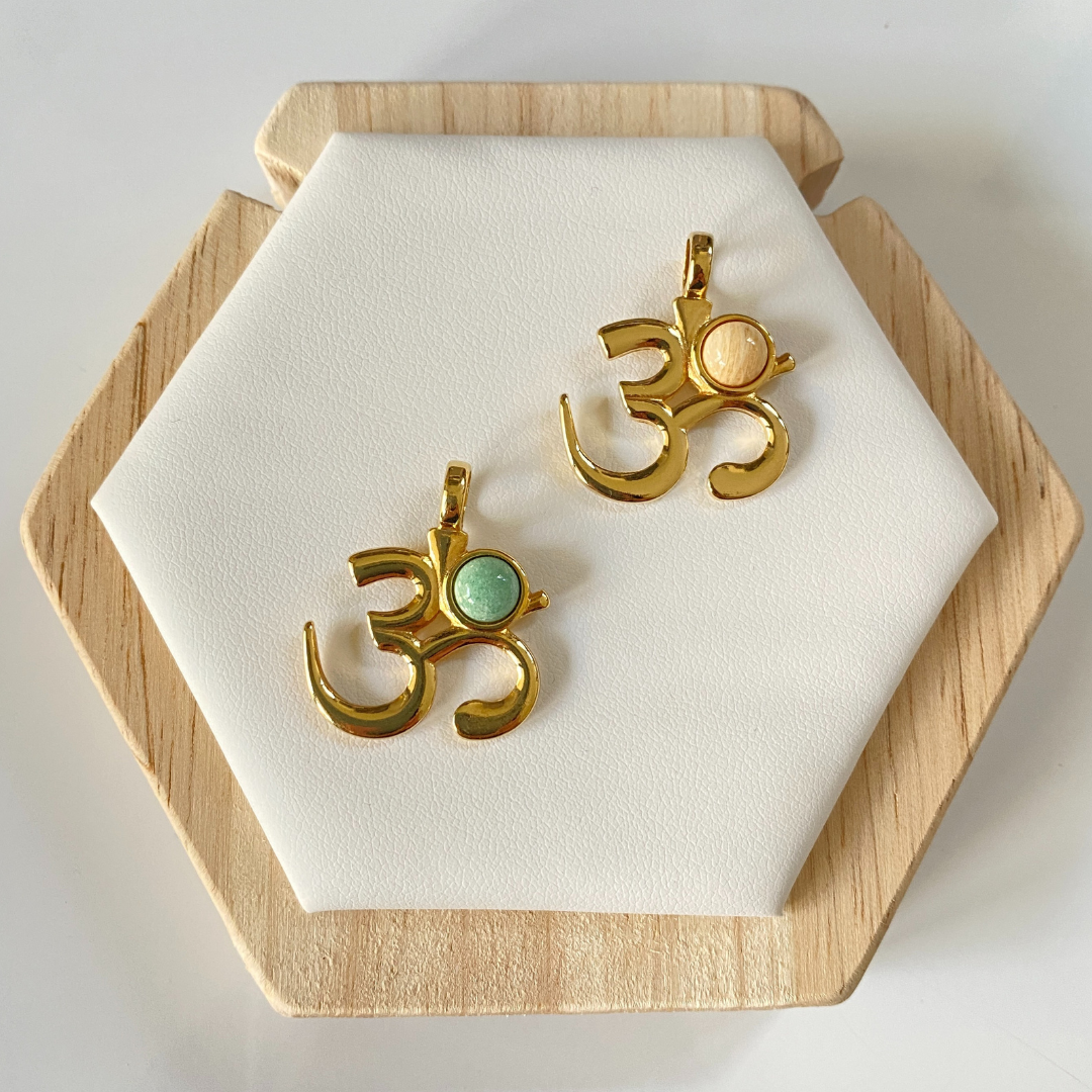 Om Yoga symbol pendant