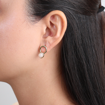 Ruth Quartz earrings