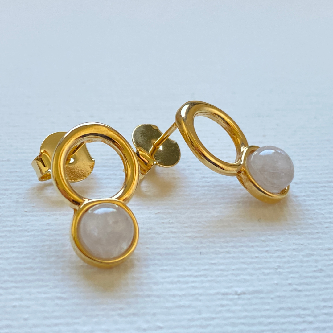 Ruth Quartz earrings