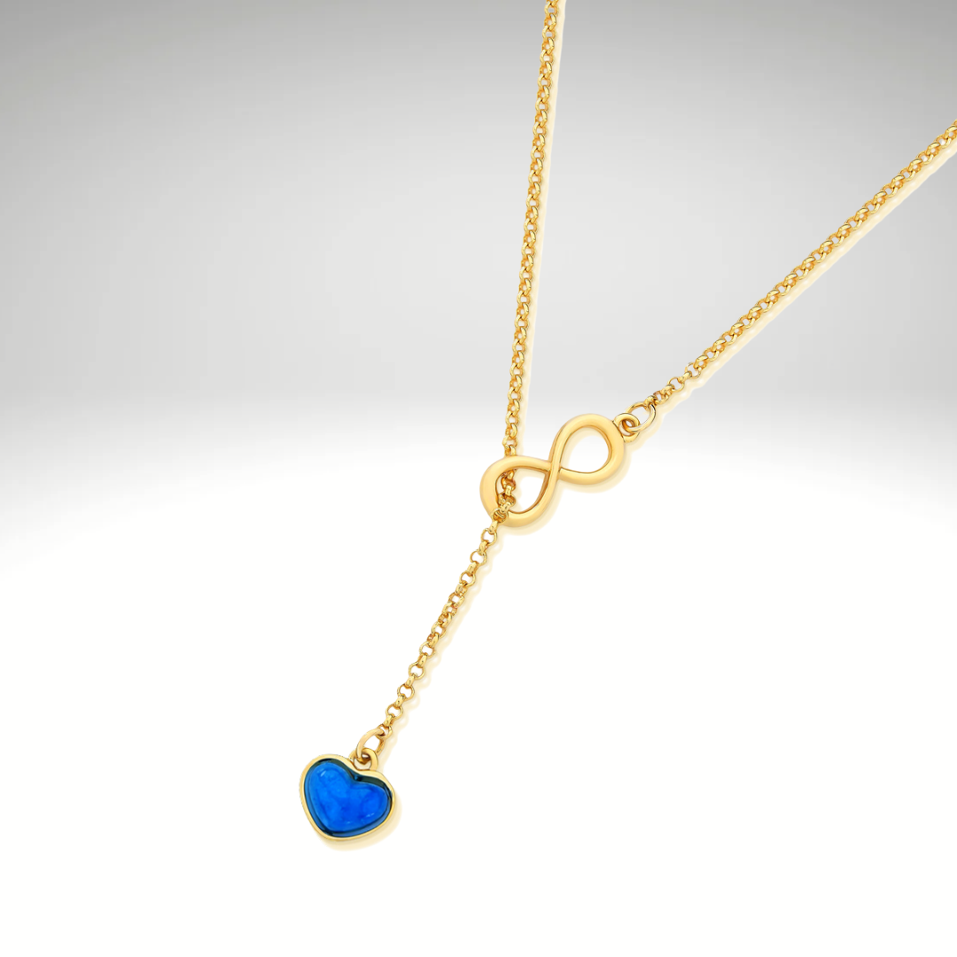 Infinitylove Blue necklace