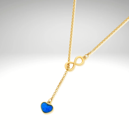 Infinitylove Blue necklace