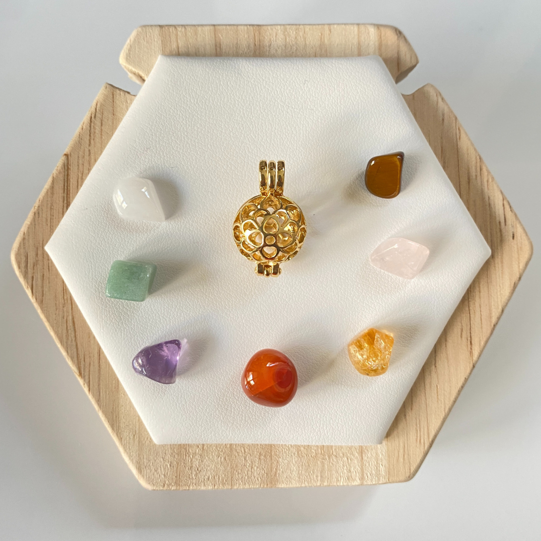 Chakra Harmony Pendant Set