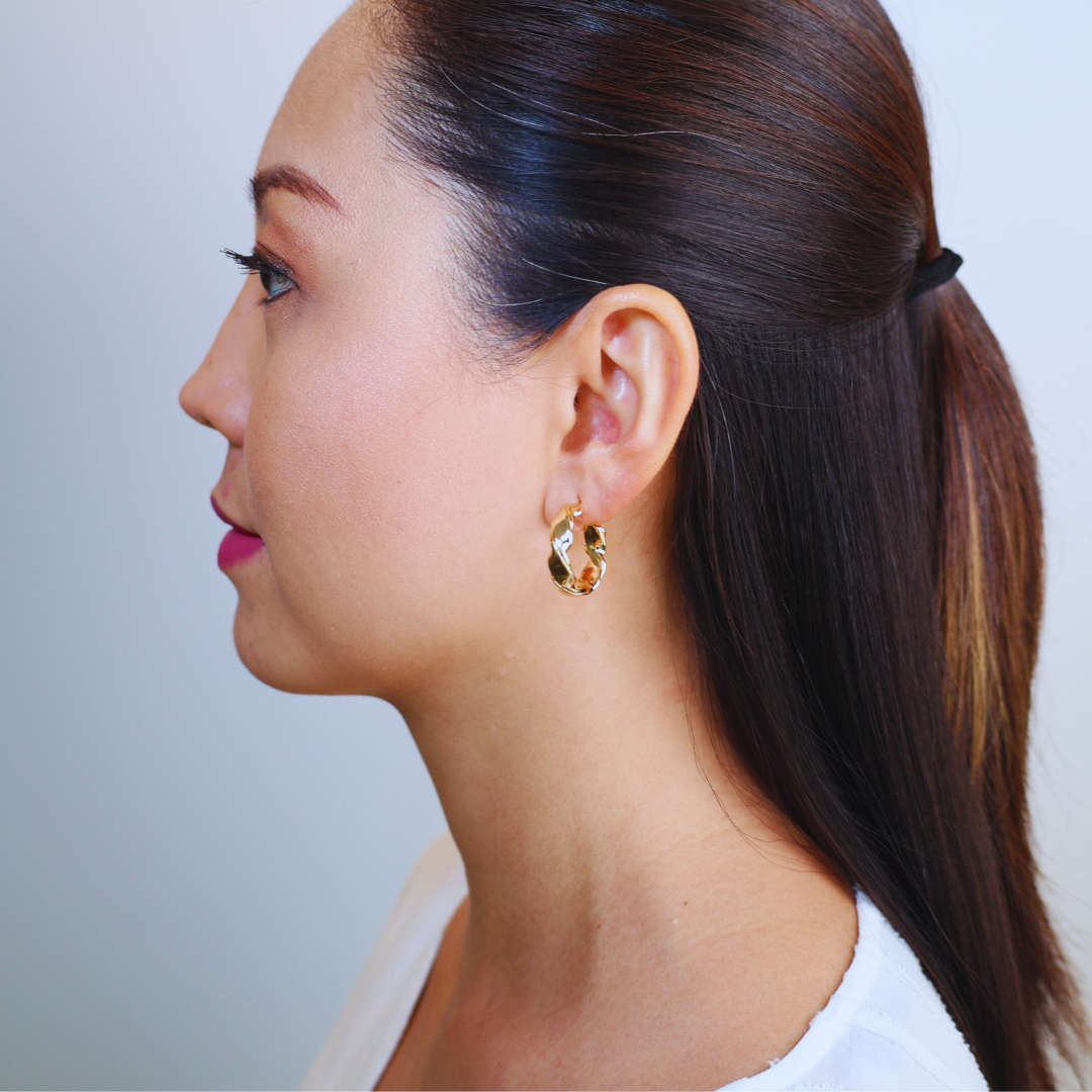 Lalita hoop earrings