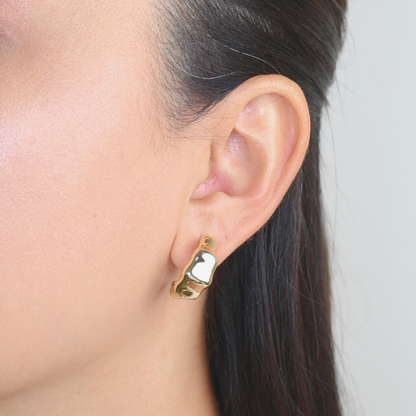 Hayfa hoop earrings