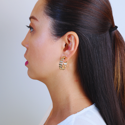 Fanny hoop earrings