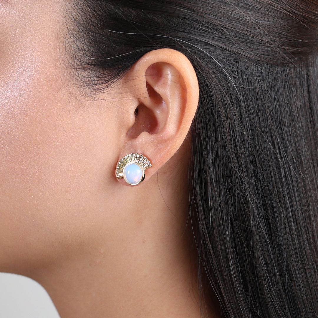 Tanya Moonstone earrings