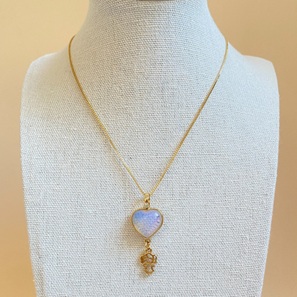 Birthstone Gemini Moonstone necklace