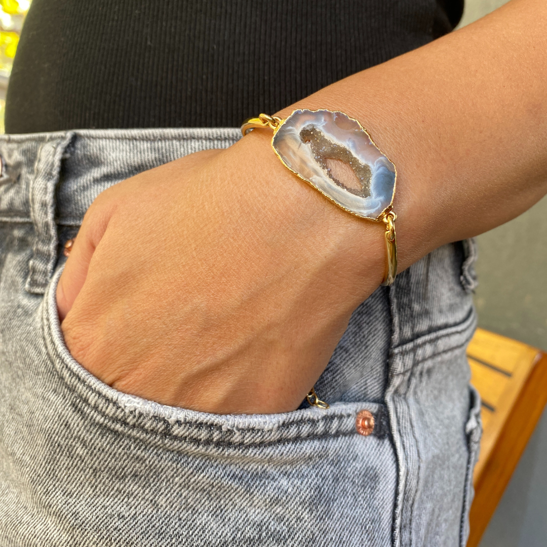 Georgia Geode bracelet