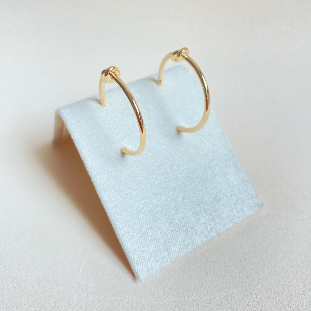 Nadia hoop earrings