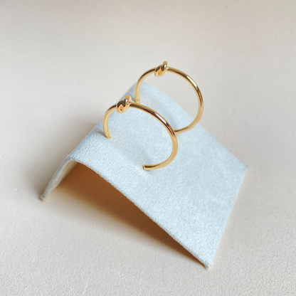 Nadia hoop earrings