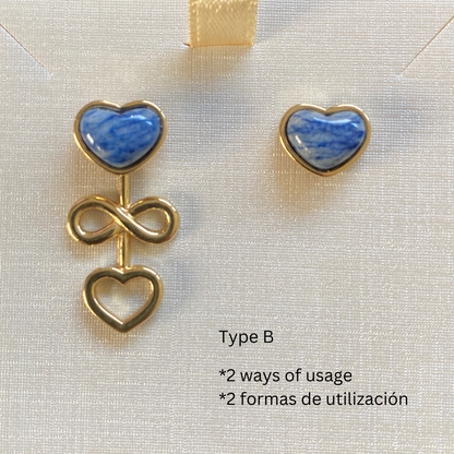 InfinityLove Blue Jewelry Set