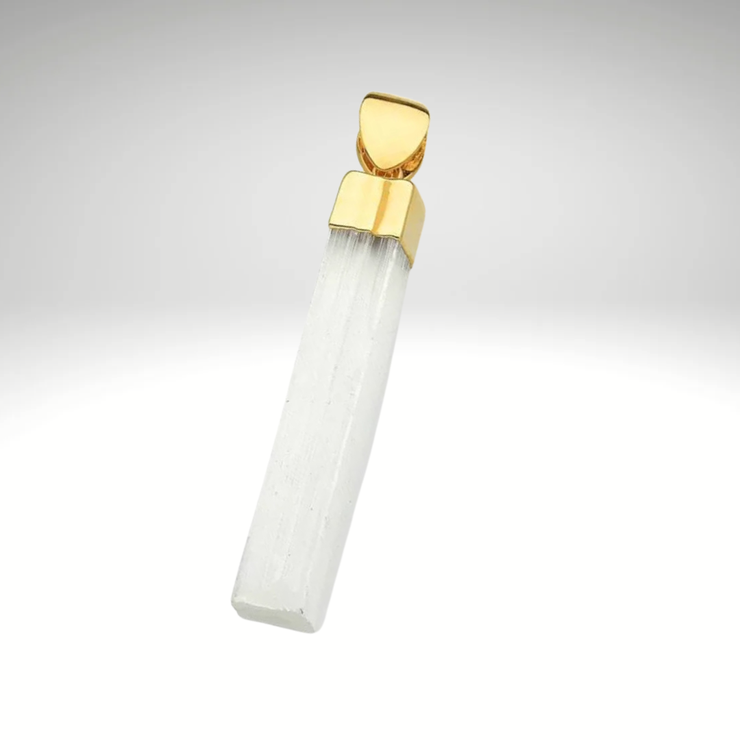 Selenite pendant