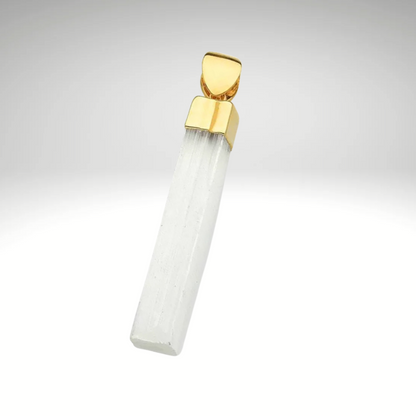 Selenite pendant